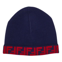 Junior Reversibel Strikket Hue