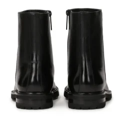 Kazar Sort Læderstøvler