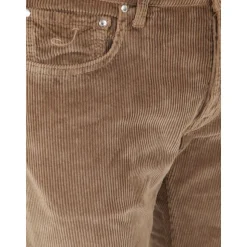 Khaki Brune Slim-Fit Denim Bukser