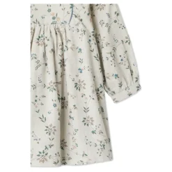 Kjole med blomstermotiv