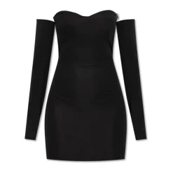 Kjole med dekorative ærmer