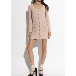 Kjole med glitrende pynt