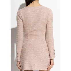 Kjole med glitrende pynt