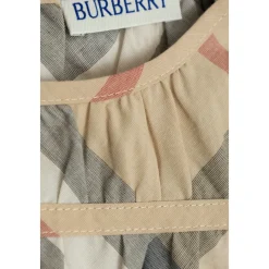 Kjole med ternet mønster