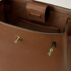 Klassisk Bucket Taske med Postman's Lock