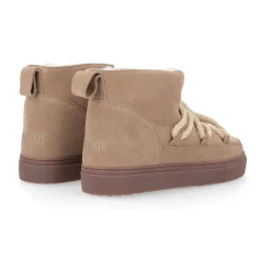 Klassiske Lave Beige Vinterstøvler