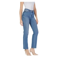 Klassiske lyse vask lige ben jeans