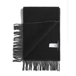 Kontrasterende Cirkel og Firkant Kunst Tørklæde