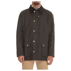 Kort Harrington jakke med fløjl krave