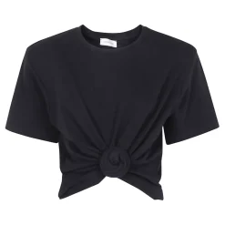 Kortærmet Crop Top