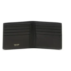 Krokodillepræget læder Bifold pung