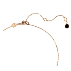 Kvinders Vedhæng Svane Sort Rosaguld Legering Lag SWAN 5678045