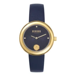 Léa Dameur Blå Læderrem