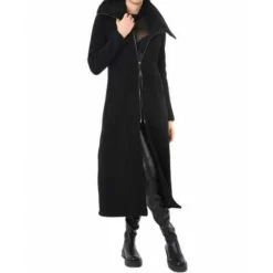 Lang Frakke med Lynlås