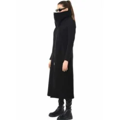 Lang Frakke med Lynlås