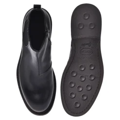 Læder Ankelstøvler