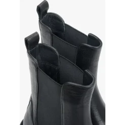 Læder Chelsea Støvle