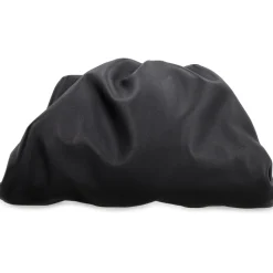 Læder Clutch med Snap Lukning