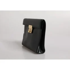 Læder Logo Plade Dokumentmappe Taske