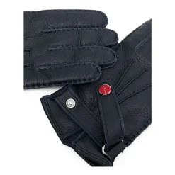 Læderhandsker med fulde fingre