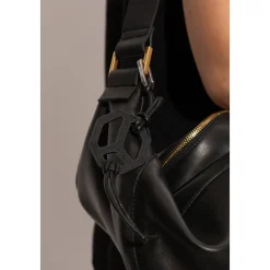 Leather Peace Keyring