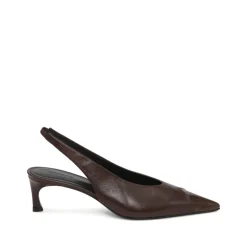 Leather Slingback Pump
