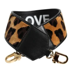 Leopard Print Vendbar Taskestrop