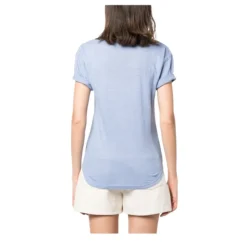 Linned T-shirt med Logo