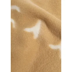 Logo Alpaca Wool Blend Hooded Scarf