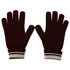 Logo Crown Cashmere Gloves