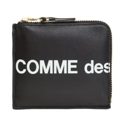 Logo-printet Pung med Lynlås