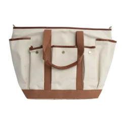 Lærred Worker Taske i Hvid