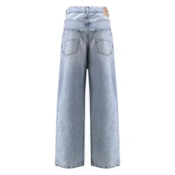 Løstsiddende bomuldsbukser lavet i Italien