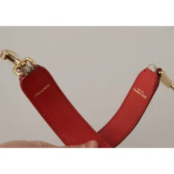 Luksuriøs Python Læder Taske Strop i Beige