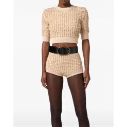 Luksuriøst Læderbælte Nero