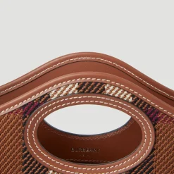 Luksus Check Mini Skuldertaske