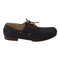 Luksus Læderbådesko med Logo