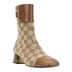 Lynlås spænde dames ankelstøvle