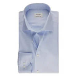 Lyseblåternet Twill Skjorte