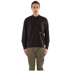 Mandarin Mussola Skjorte i Lys