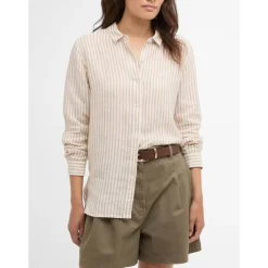 Marine Relaxed Langærmet Skjorte