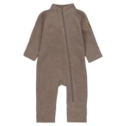 Mikk-Line - Cotton Fleece Baby Suit, 12002 - Melange Denver