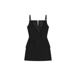 Mini skræddersyet kjole i uld