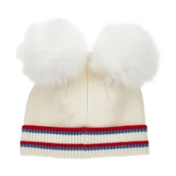 Minnie Mouse Hat, Hearts and Pompoms