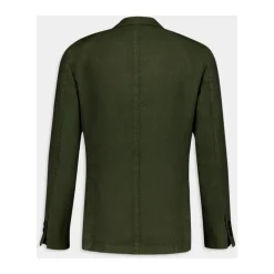 Moderne oliven grønt hørdragt