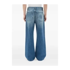 Modest Afslappede Flared Bukser