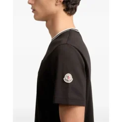 Moncler T-shirts og Polos Sort
