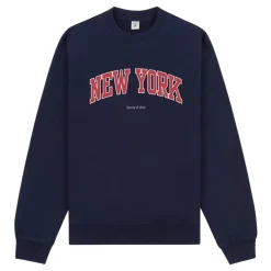 Mørkeblå Crewneck Sweatshirt