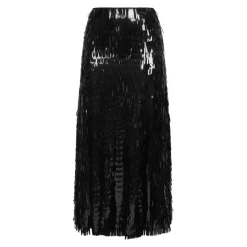165MSK Sequin Midi Skirt