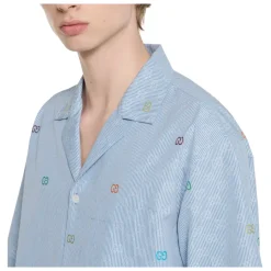 Multicoloured GG Stripe Shirt